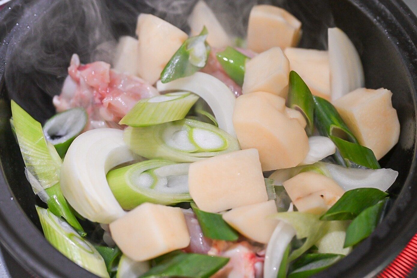 鍋に入った具材