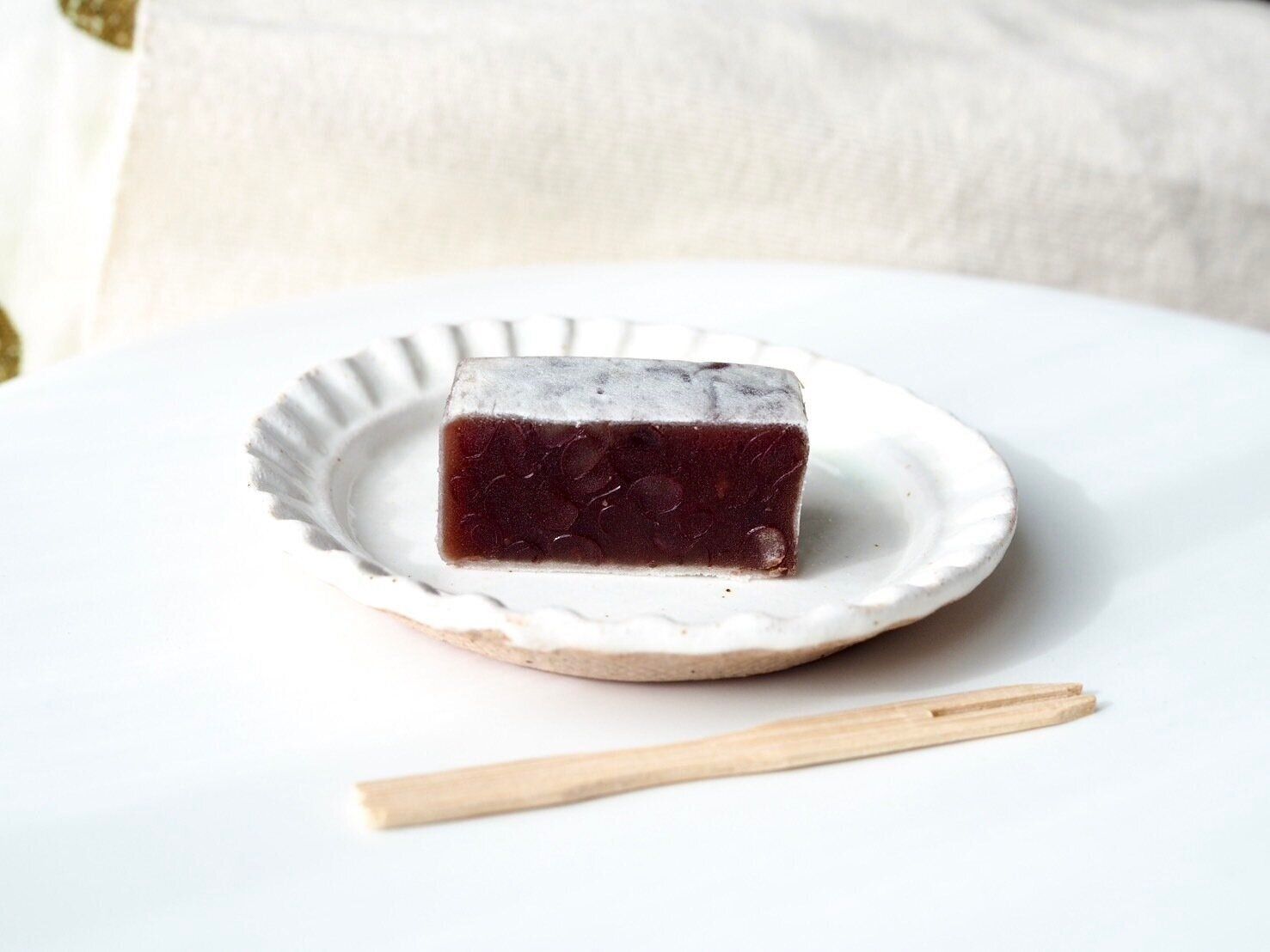 シャトレーゼ「きんつば」断面写真