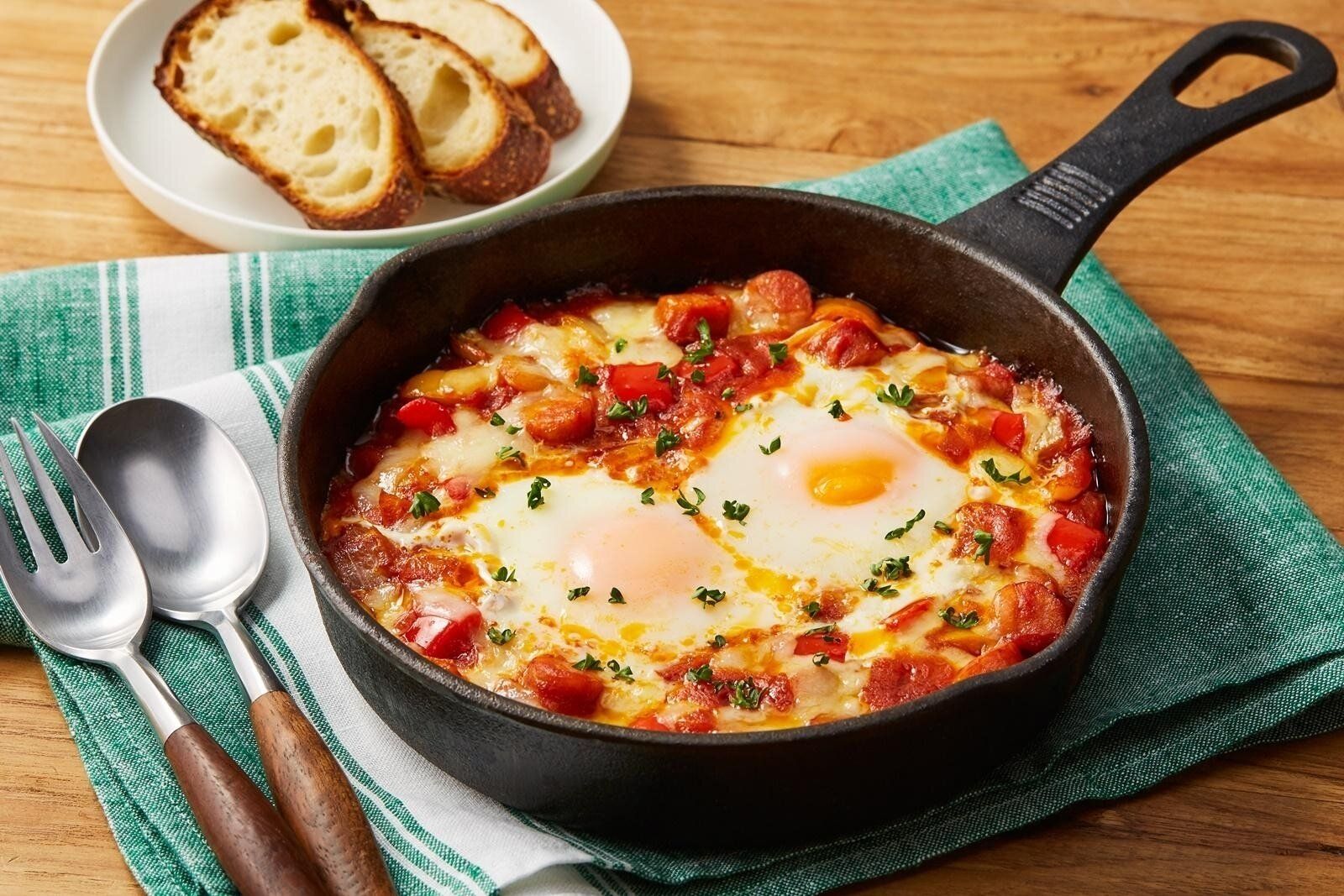 トースターで簡単★卵とろ〜り！フラメンカエッグ