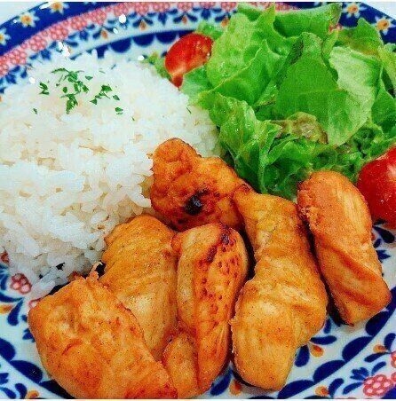 ささみ(or胸肉)で簡単！タンドリーチキン風 