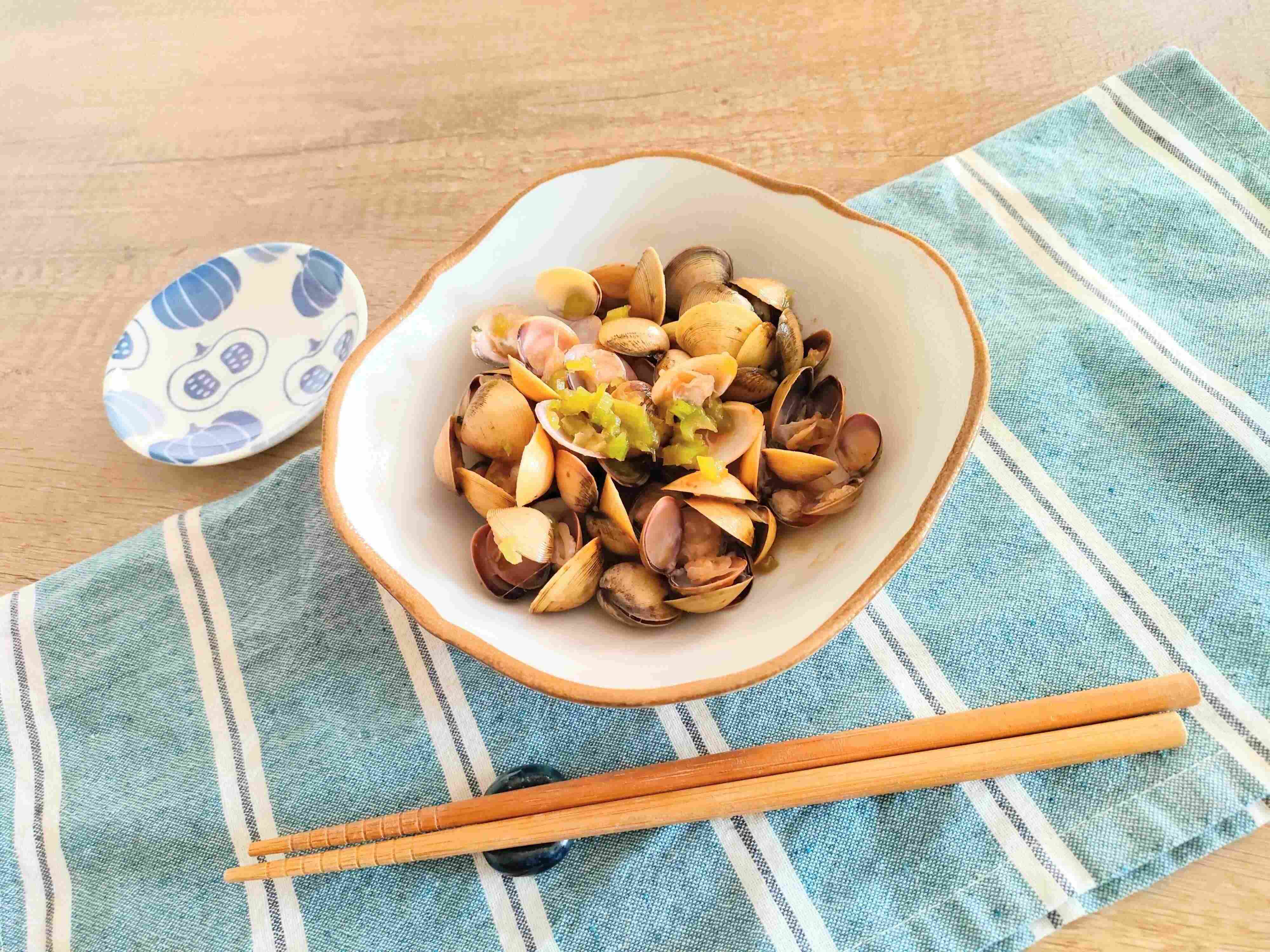 しじみの中華風炒め