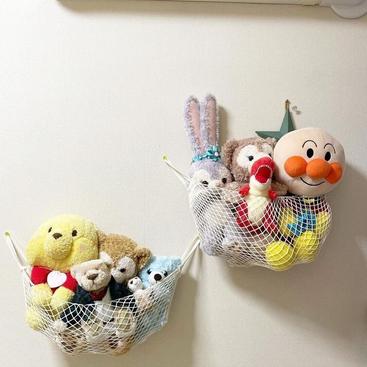 ぬいぐるみ収納術 その手があったか すっきり かわいいが実現する45実例 サンキュ ぬいぐるみ収納術 その手があったか すっきり かわいいが実現する45実例 サンキュ