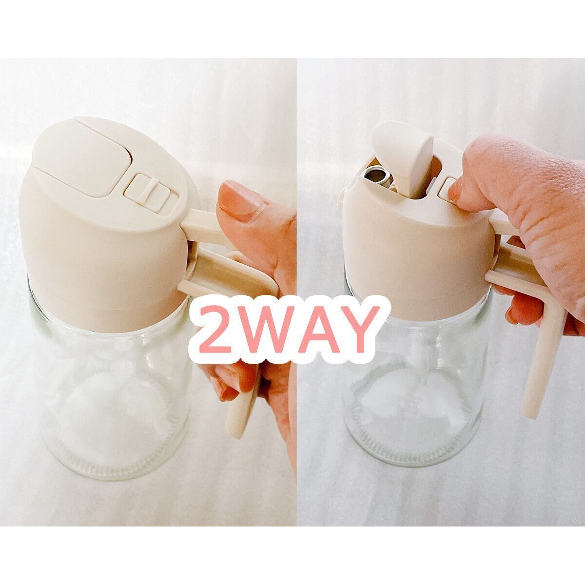 「考えた人天才！」使い過ぎ防げる！3COINSの《2WAY》オイルスプレーボトルが便利すぎる