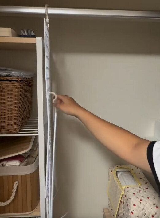 【セリア】使わないときはコンパクトになる