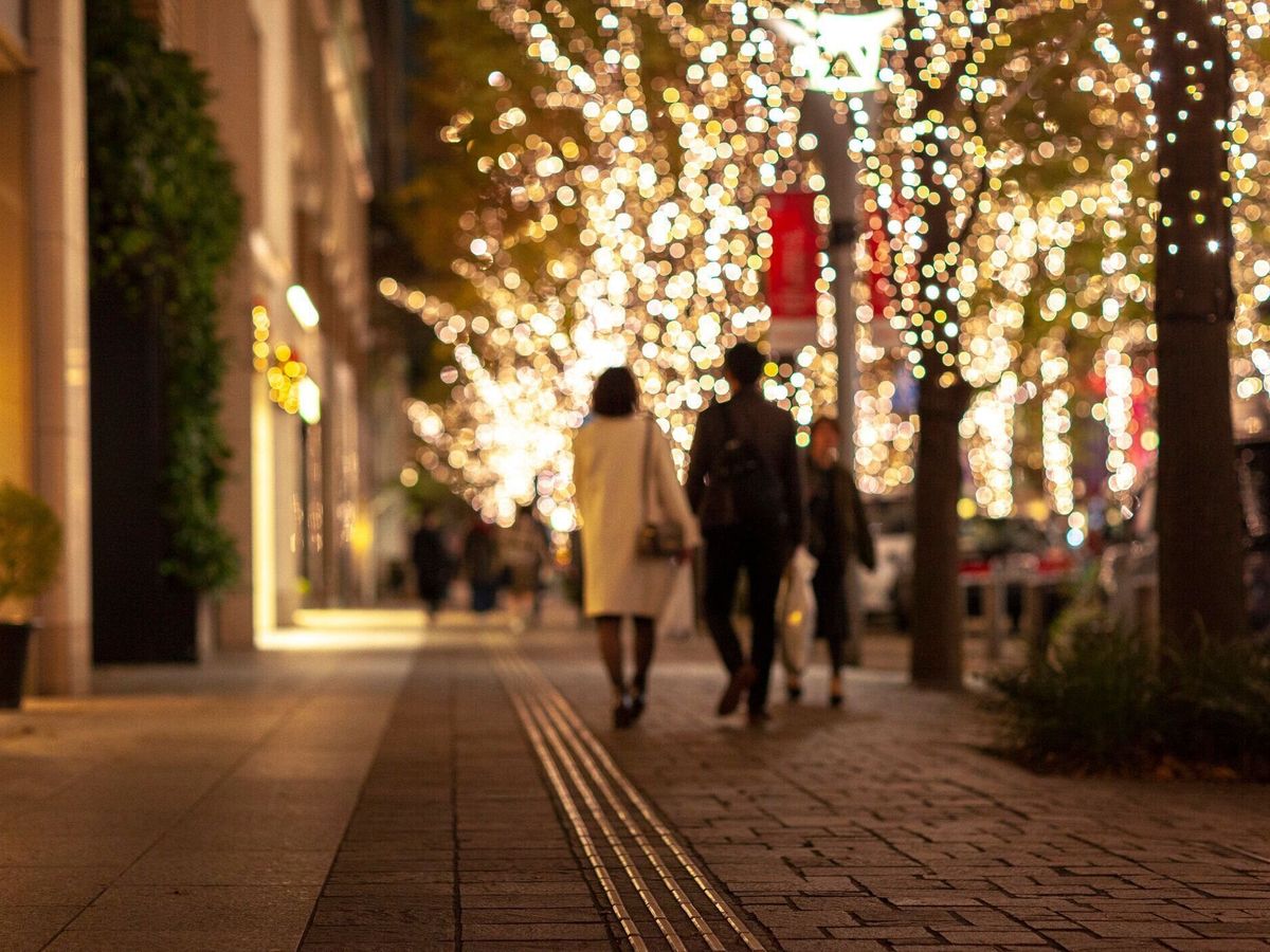 クリスマス イルミネーション ライト日