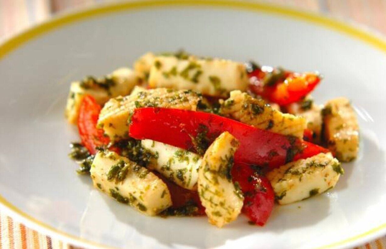 イカのパセリ炒め