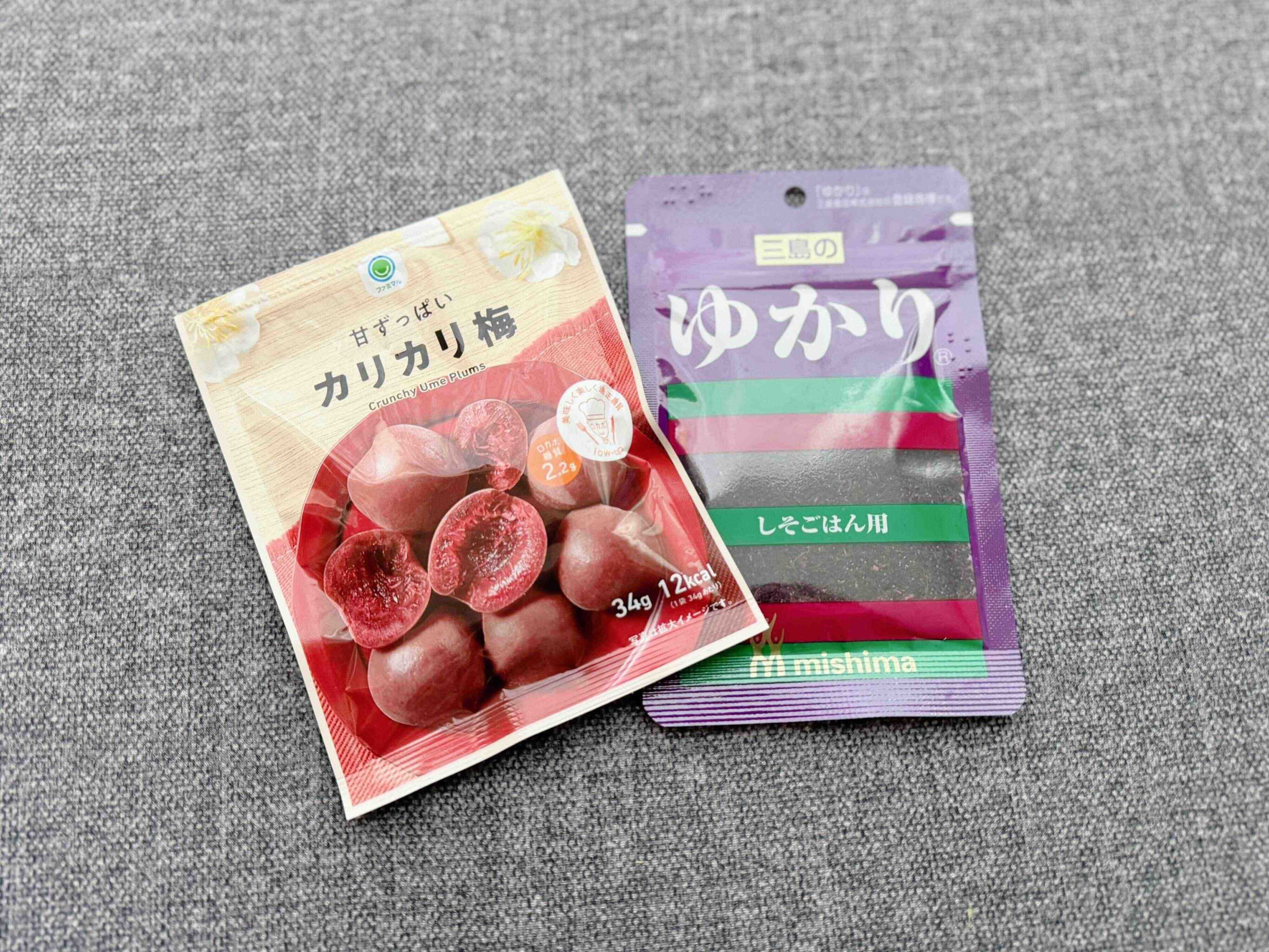 ゆかりとカリカリ梅