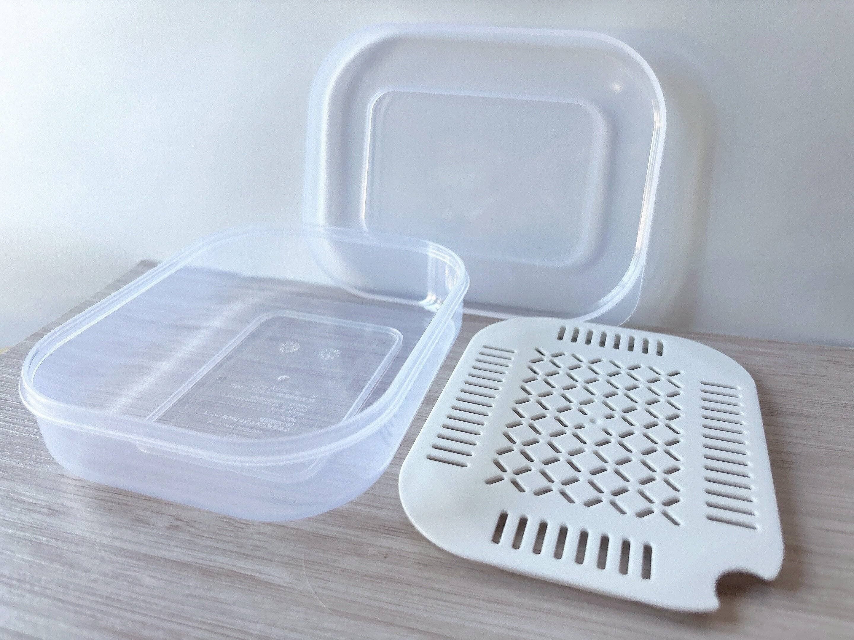 ダイソースノコ付冷凍ご飯容器