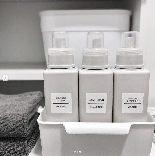 【セリア】洗剤ボトルを詰め替えればスッキリきれい！