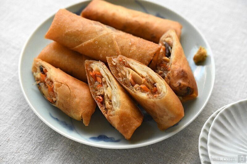 基本の春巻きのレシピ