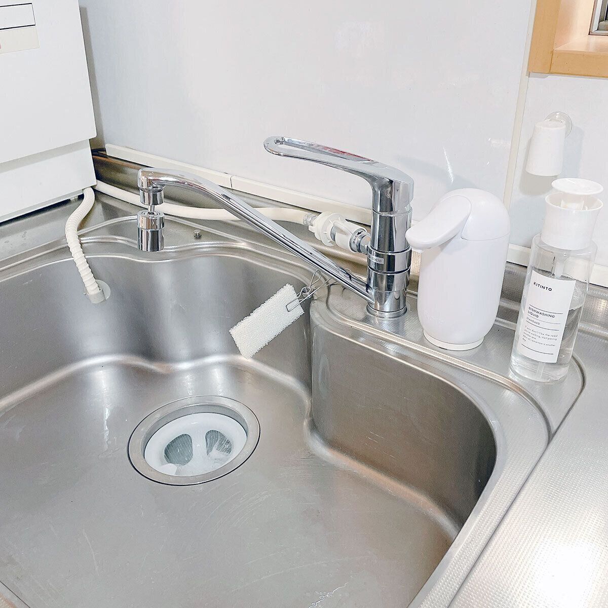 スポンジラックは使わない