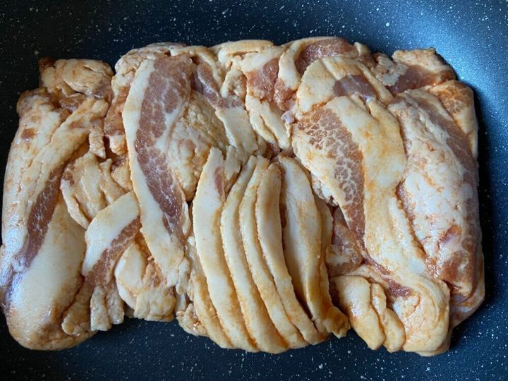 焼く前