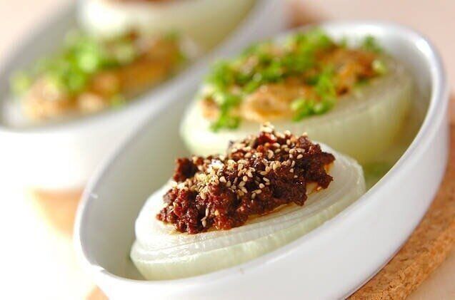 新玉ネギのレンジ酒蒸し