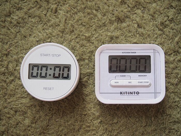 キッチンタイマー を比較レビュー 無印良品と3coins どっちが正解 サンキュ