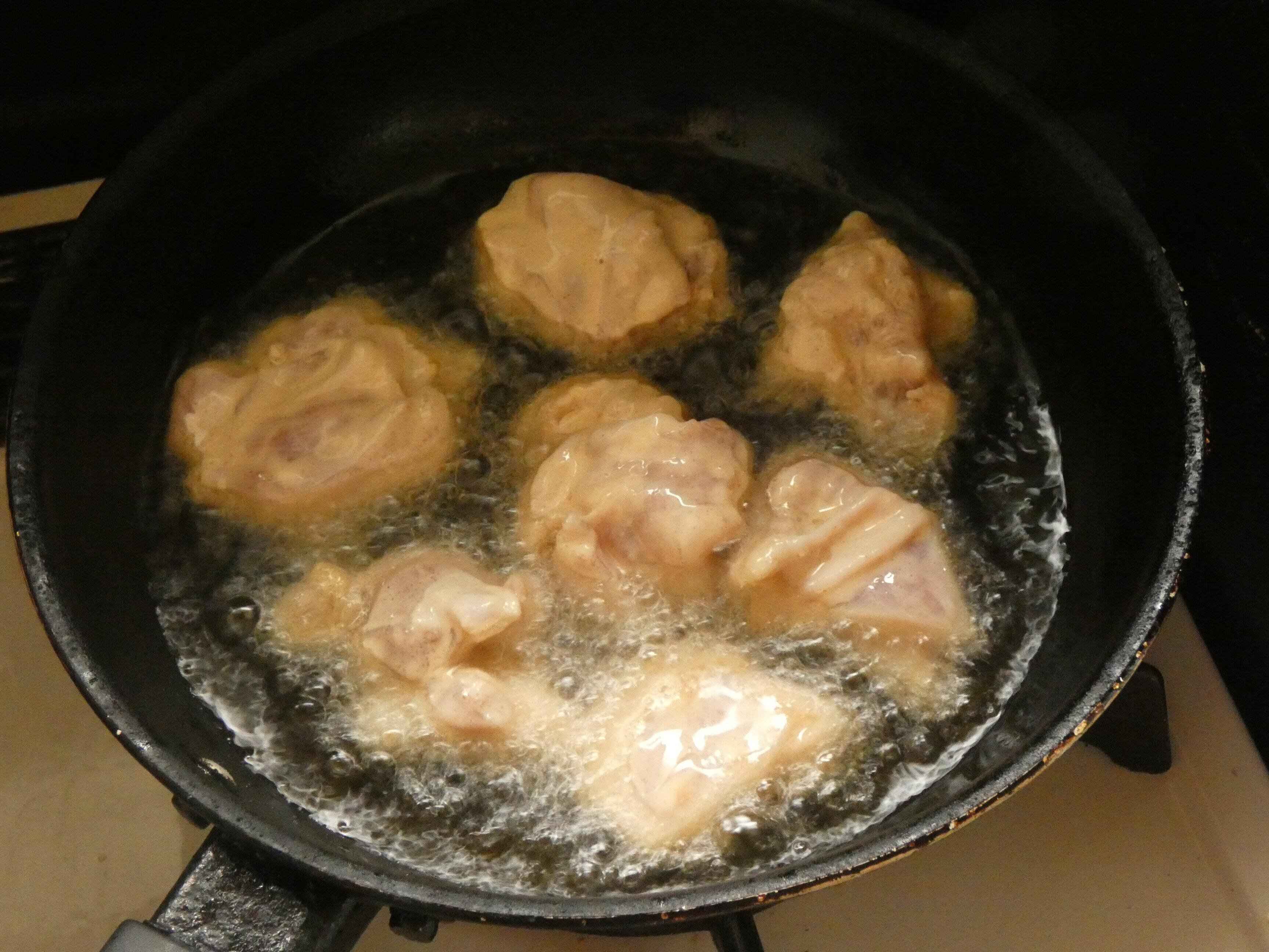 少量の油でカリッカリ