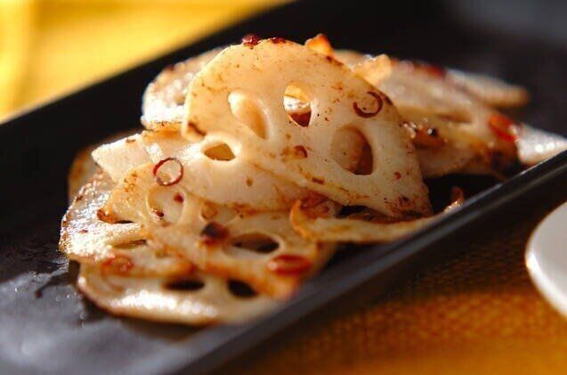 レンコンペペロンチーノ