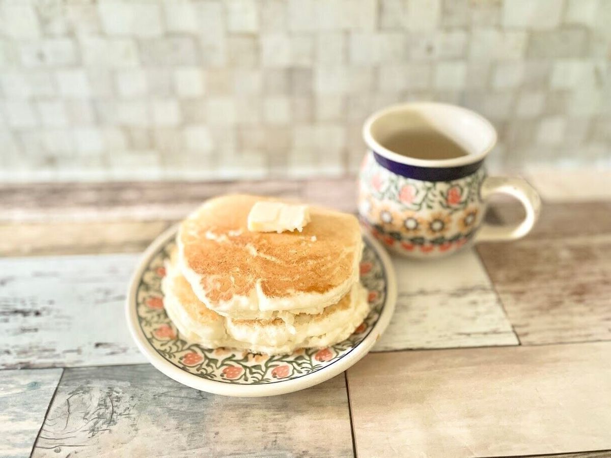 「ヨーグルトの汁」はそのまま捨てないで!驚くほどおいしい「パンケーキ」の作り方