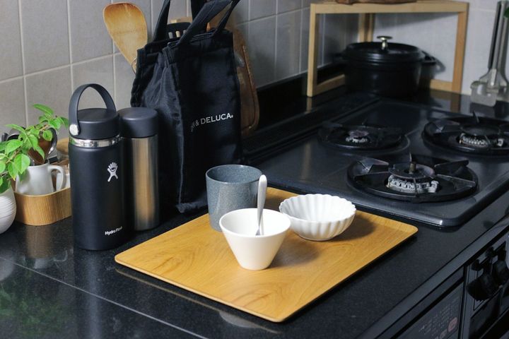 朝ごはんの準備