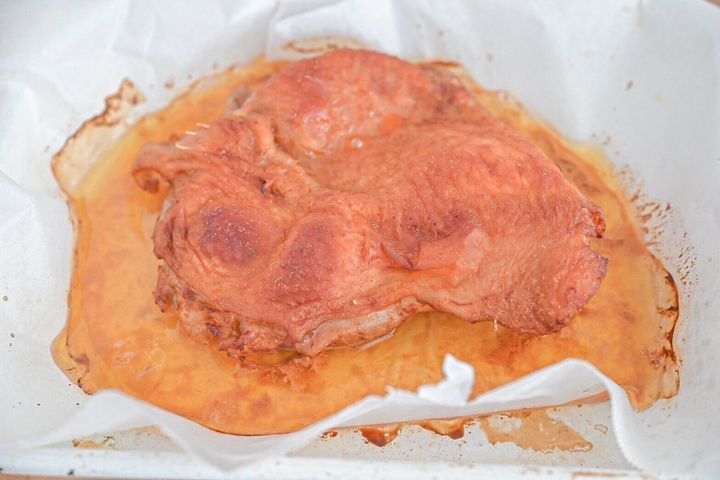 完成したタンドリーチキン