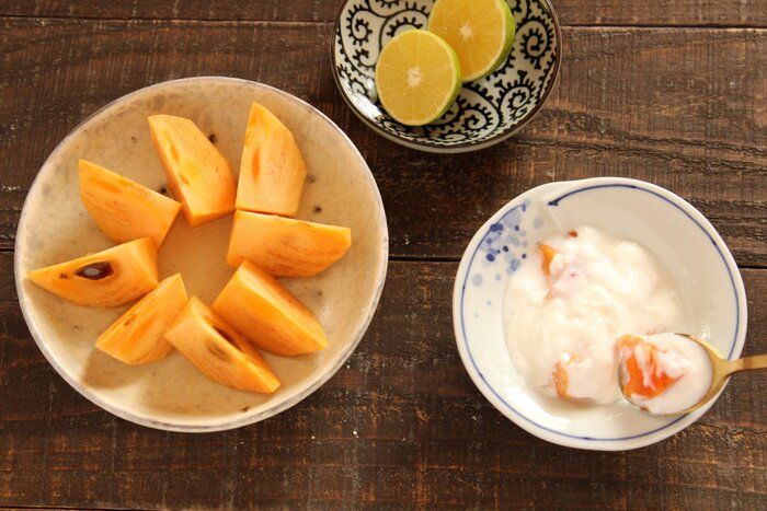 まるであのフルーツの味に変身!? 柿のおいしい食べ方2選