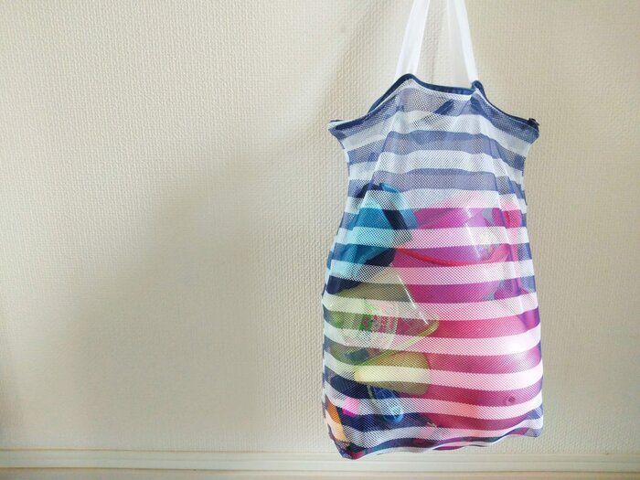 お砂場通いのママ必見！ボールもすっぽり入るお砂場バッグはコレ！