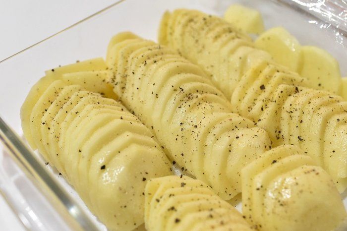 おすすめなのがポテトグラタン。とっても簡単につくれて、美味しいです。