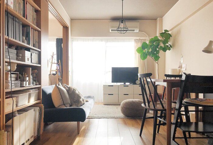 【1LDK・54平米・築45年】物が多くても居心地がいい「飾り方の黄金ルール」5つ