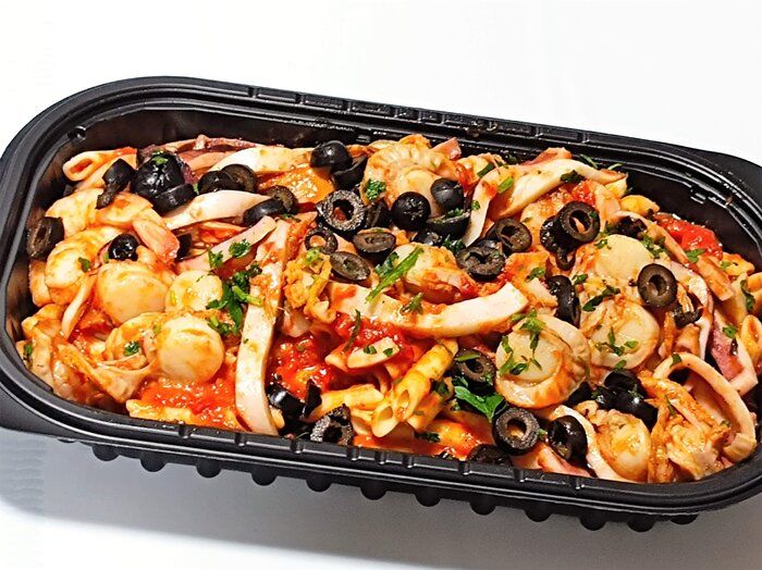 【コストコ】シーフードがゴロゴロ入った贅沢「シーフードペスカトーレ」