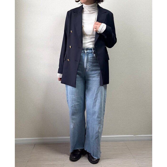 ジャケットに合わせたコーディネート