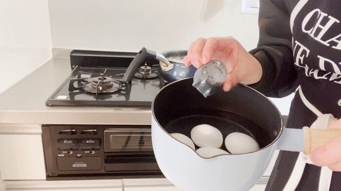 これで失敗なし！ダイソーの2大アイテムを使えば「ゆでたまご」名人になれる！
