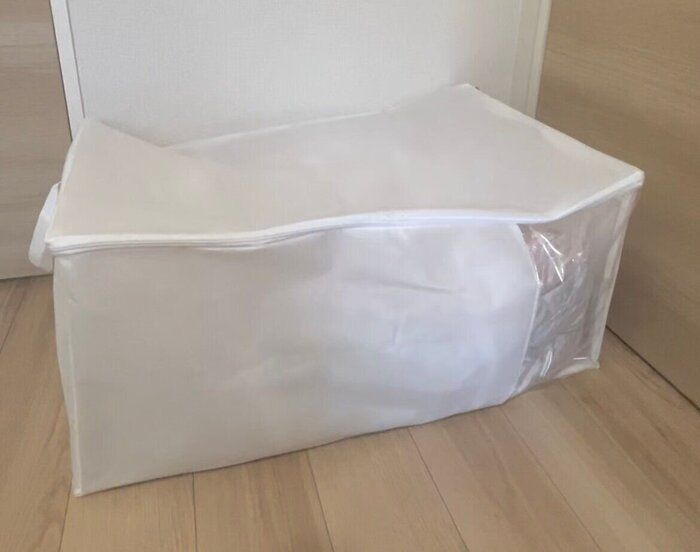 【楽天】分厚い布団もスッキリ片付く圧縮一体型ボックス