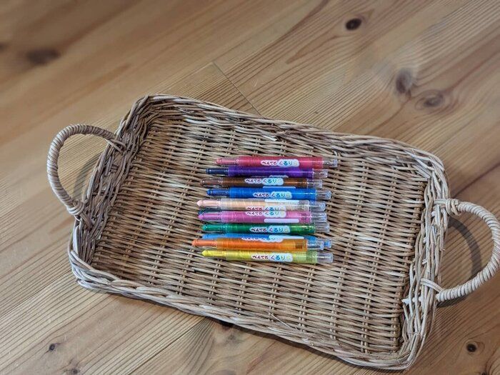 【お絵描き革命】手が汚れない＆折れない“魔法のクレヨン”「くるりら」