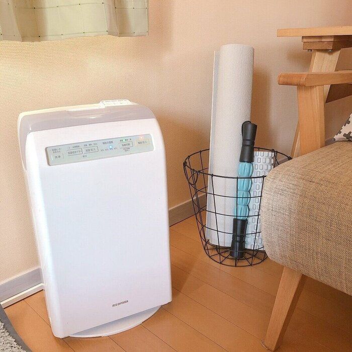 しまいこむと使わなくなるから！宅トレグッズはダイソー用品で出しっぱなし収納