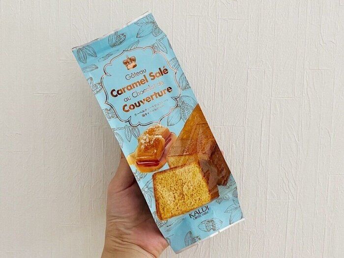 【カルディ新商品】定番化して欲しいクオリティ！「クーベルチュールチョコ塩キャラメルケーキ」