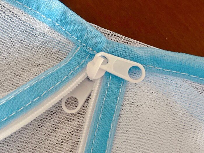 ダイソーの両面使える洗濯ネットで裏返し問題が解決！