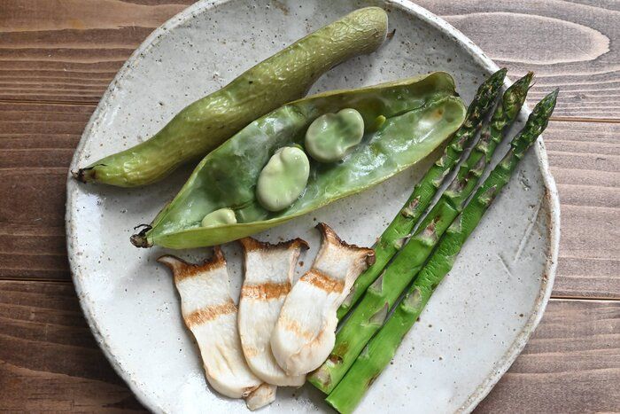 【旬の野菜＆きのこ】魚焼きグリルを使えば超簡単！しかも絶品！焼くだけでおいしい食材3選