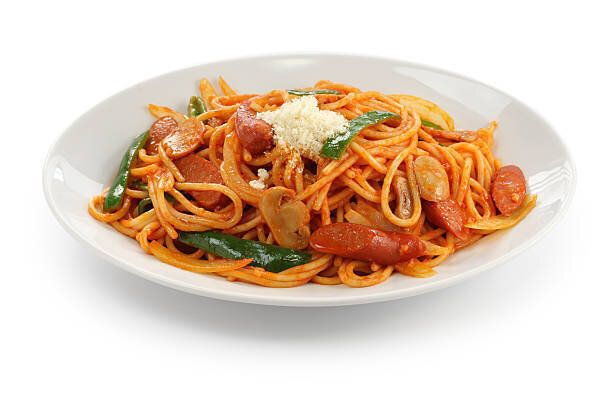 日本のパスタ料理