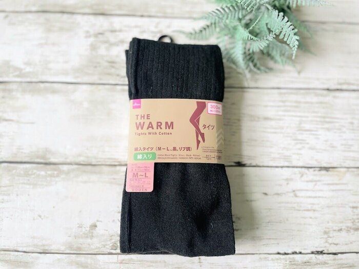 【ダイソー】やさしくてあたたかい「綿入タイツ」がお手ごろ！買うなら今