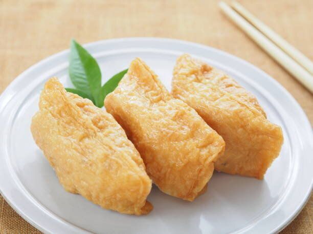 油揚げに寿司