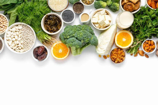 健康食品の清潔度食べるカルシウム菜食主義者トップを表示します。