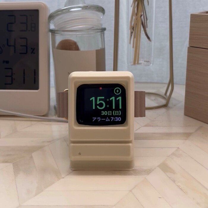 【DAISO】200円商品!インテリアとしてもかわいい!スマートウォッチの充電スタンド