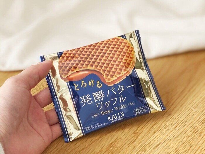 【カルディ】待っていました！再販されて即買いした「とろける発酵バターワッフル」