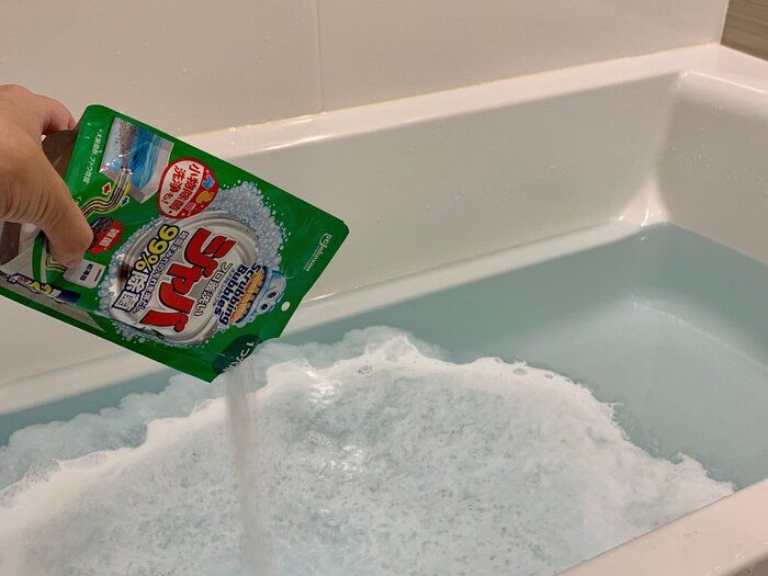 風呂釜の除菌してる？ズボラさんでも出来る月1スペシャル掃除