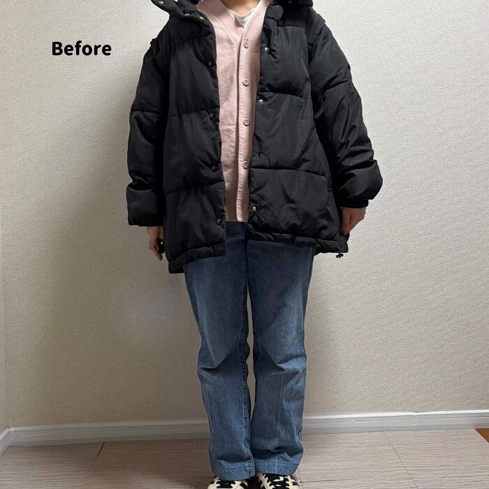 ダウンコートBeforeの写真