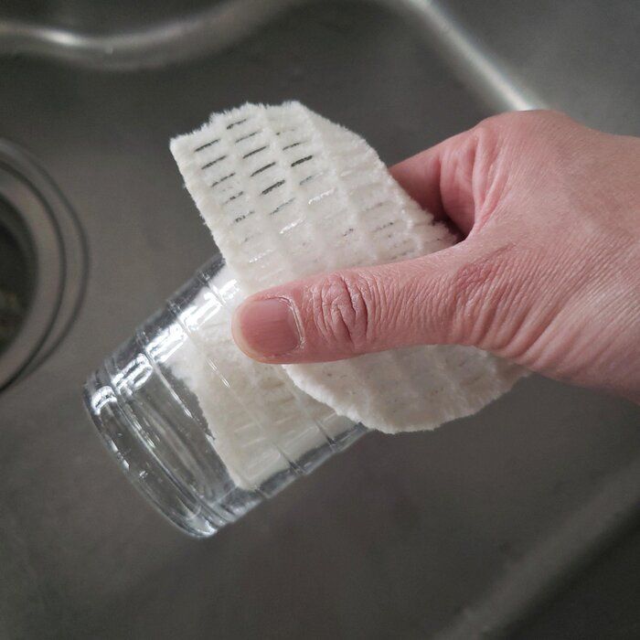 一度離れてみて再認識！やっぱりスポンジよりアミタワシじゃなきゃダメだった理由