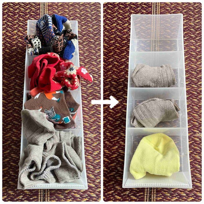 【7足→3足】シンプリストがやっている迷わない靴下見直しのポイント3つ