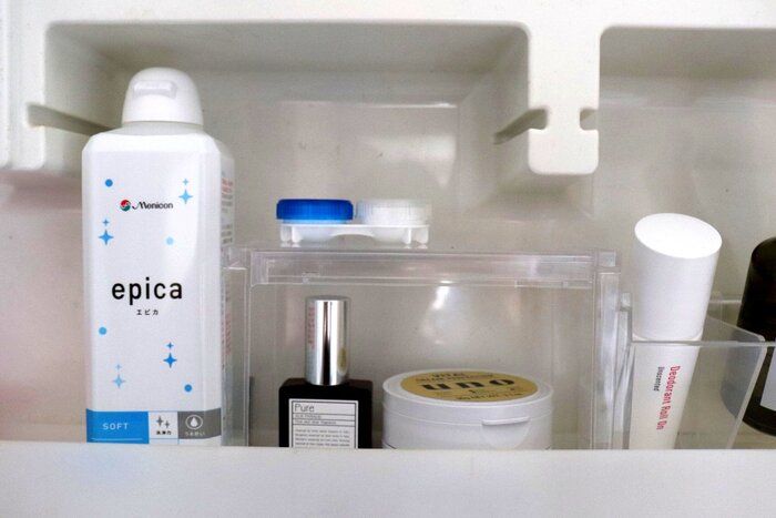 【セリア】「考えた人天才！」困っていた置き場所が決まって洗面所がすっきり！超便利収納グッズ