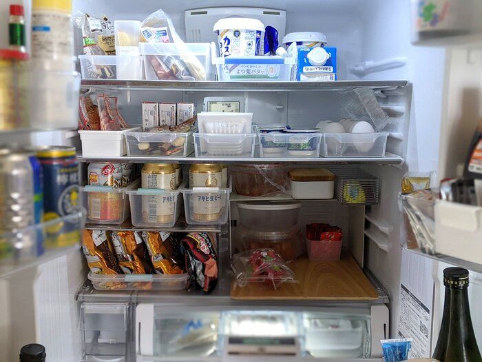 ドラマで良く登場する冷蔵庫です