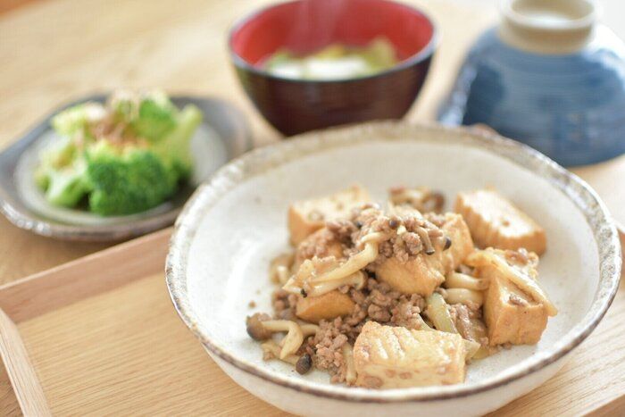 コスパよし!味よし!お腹もまんぞくな「厚揚げ」を使った簡単レシピ3選