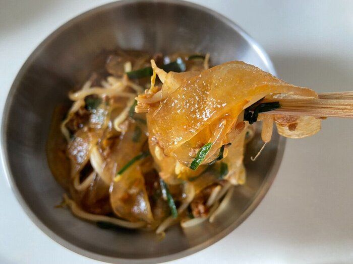 【カルディ】極太＆もっちもちで普通の春雨とは違う！話題の「タンミョン」を気軽に楽しめるキットに注目